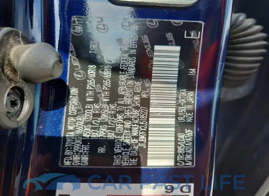JTJBM7FX2J5185227# 13
