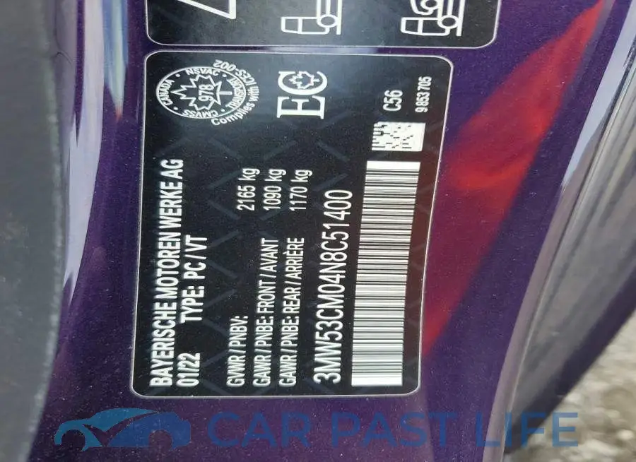 3MW53CM04N8C51400# 12