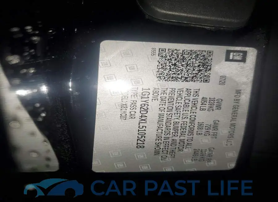 1G1Y62D4XL5105218# 12