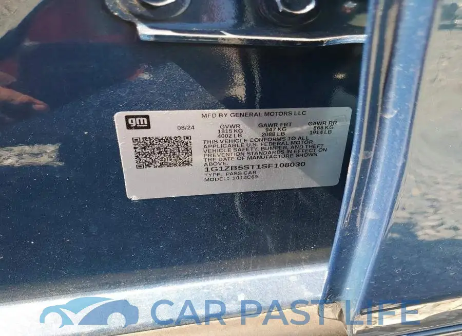 1G1ZB5ST1SF108030# 12