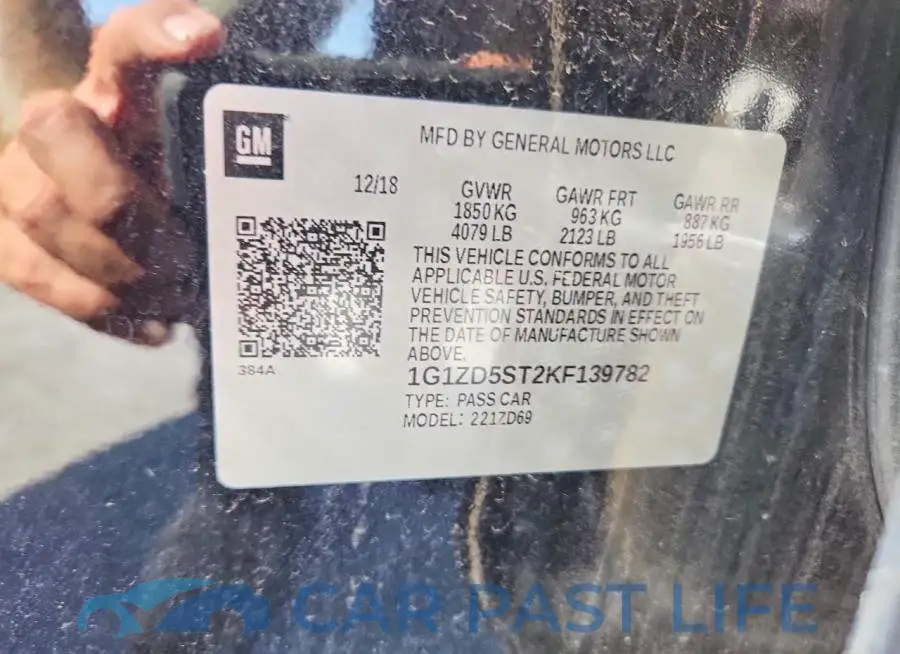1G1ZD5ST2KF139782# 12