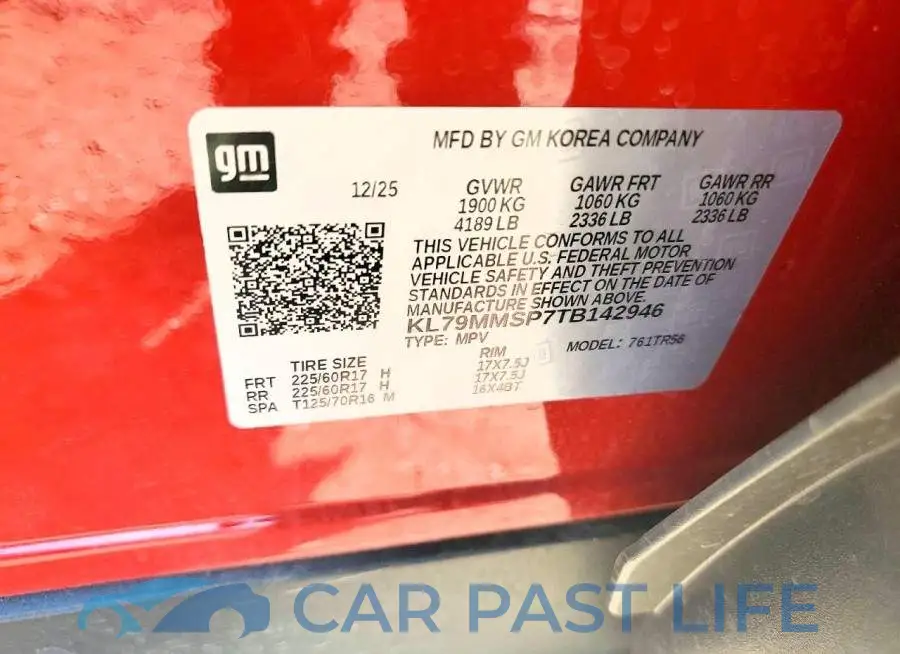 KL79MMSP7TB142946# 12