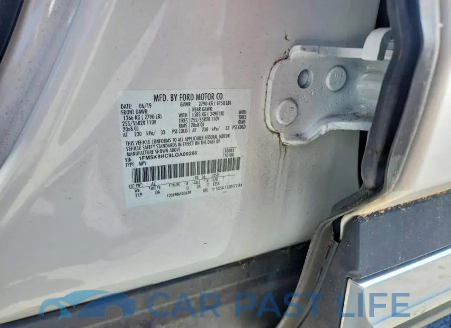 1FM5K8HC9LGA09266# 13