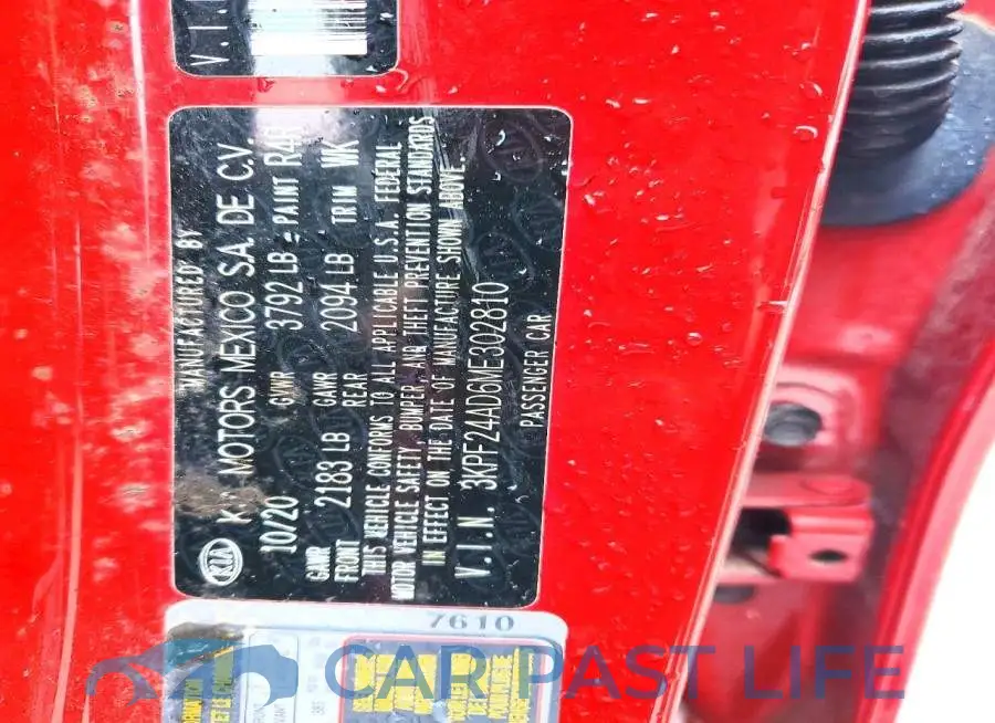 3KPF24AD6ME302810# 12