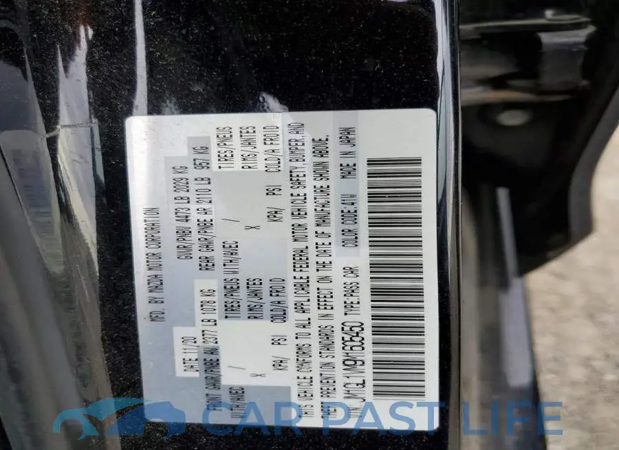 JM1GL1VM9M1605450# 12