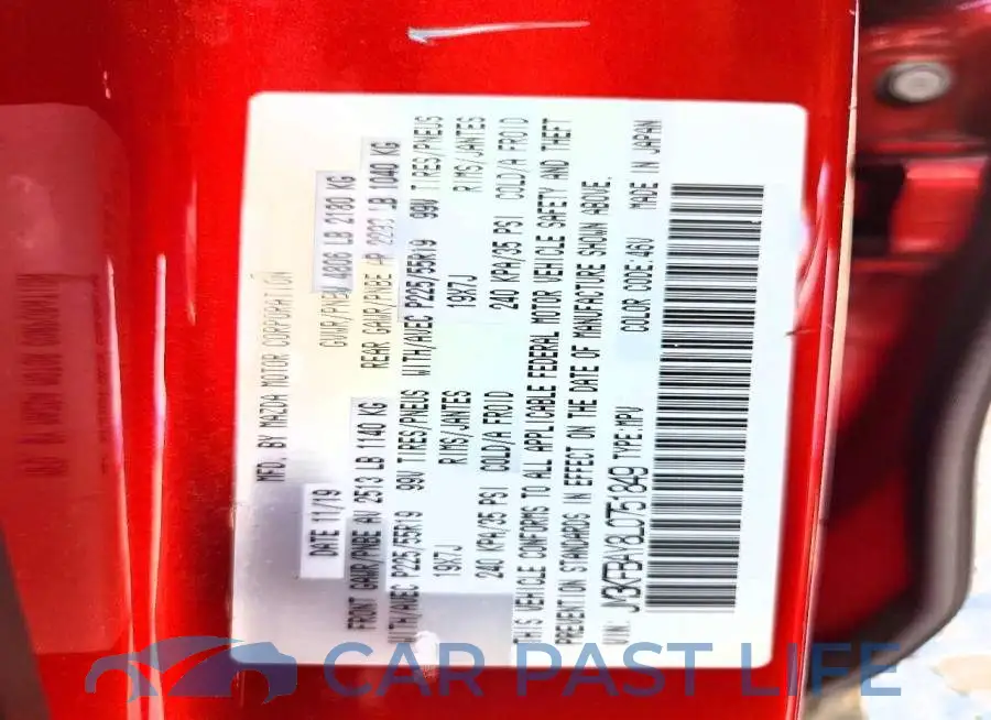 JM3KFBAY8L0751849# 13