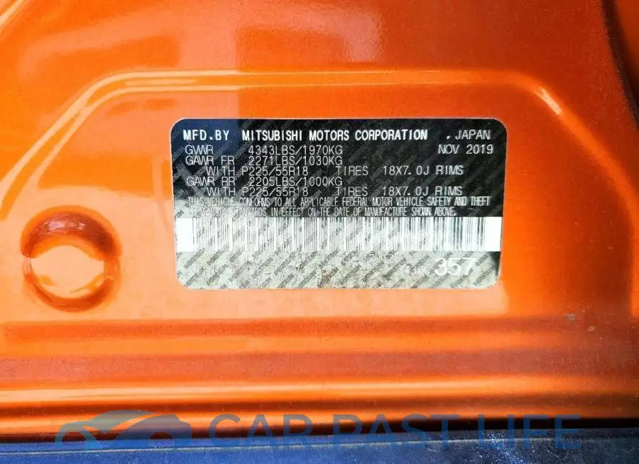JA4AP3AU1LU017013# 12