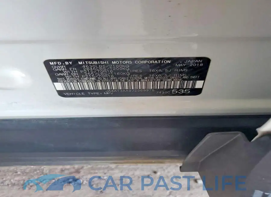 JA4AT3AA9JZ069975# 12