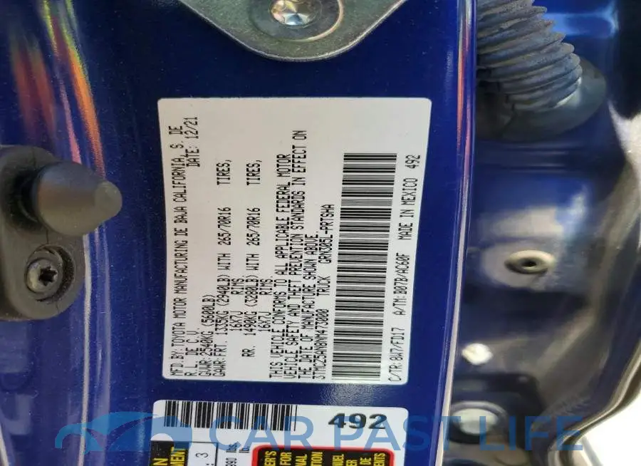 3TMCZ5AN8NM473000# 12