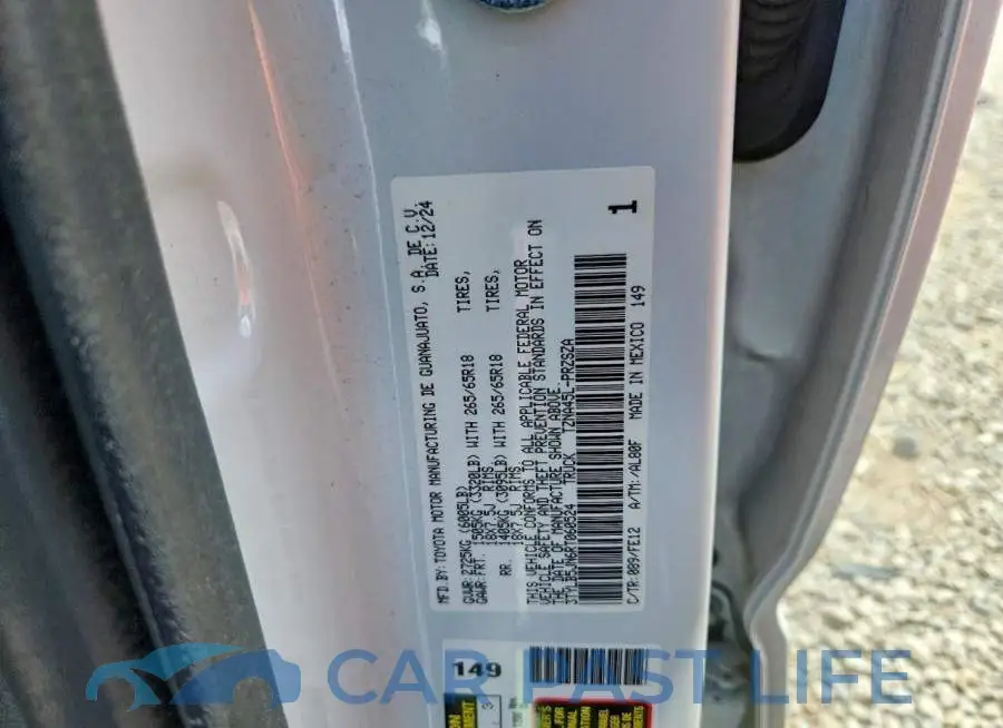 3TYLB5JN6RT060524# 13