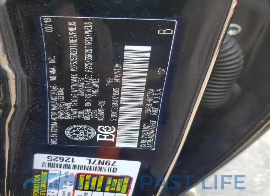 5TDDY5G18KS171505# 13