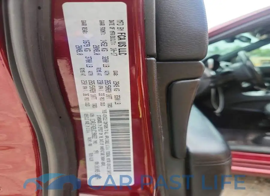 1C4RJFAG9JC190822# 13