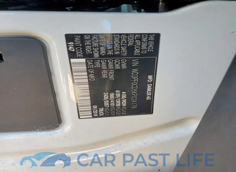WD3PF0CD5KP024178# 13