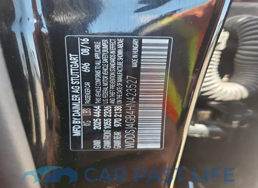 WDDSJ4GB4HN423527# 12