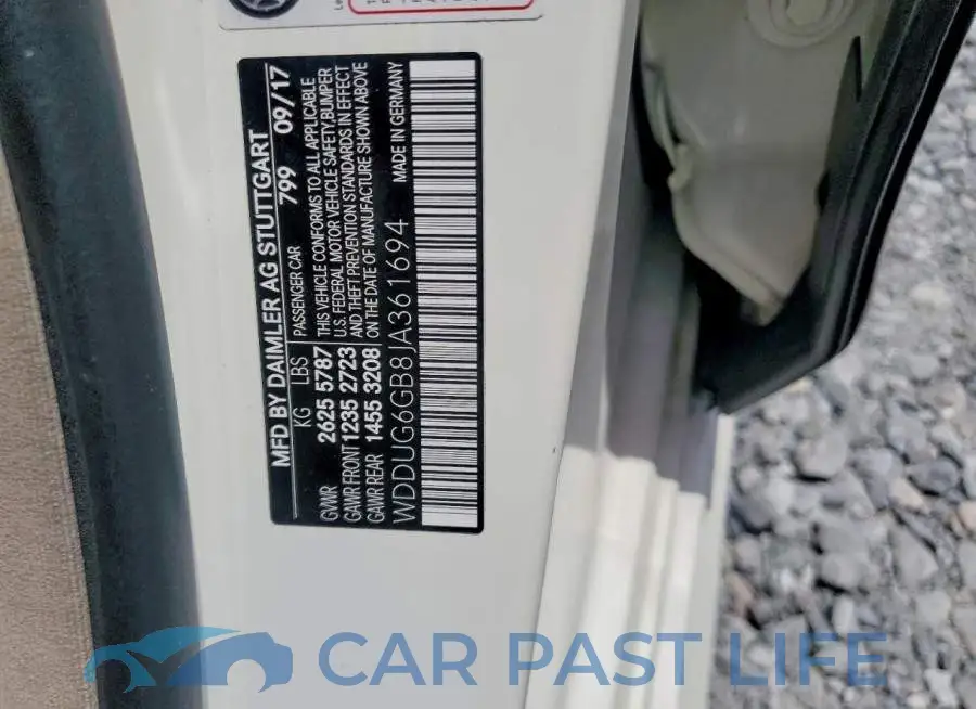 WDDUG6GB8JA361694# 12