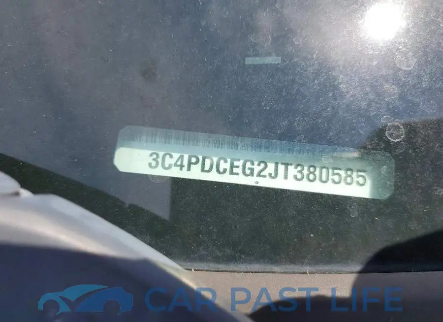 3C4PDCEG2JT380585# 12