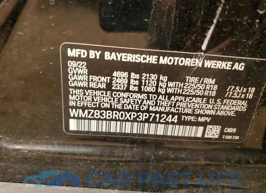 WMZ83BR0XP3P71244# 12