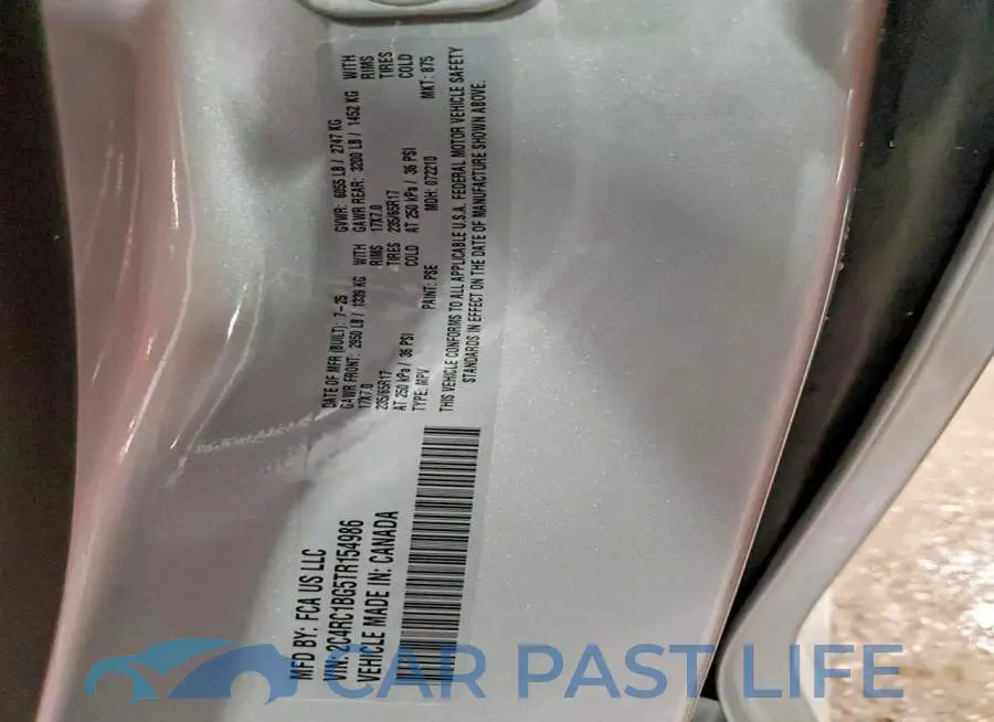 2C4RC1BG5TR154986# 13