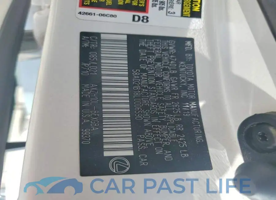 58AD21B18LU006590# 12