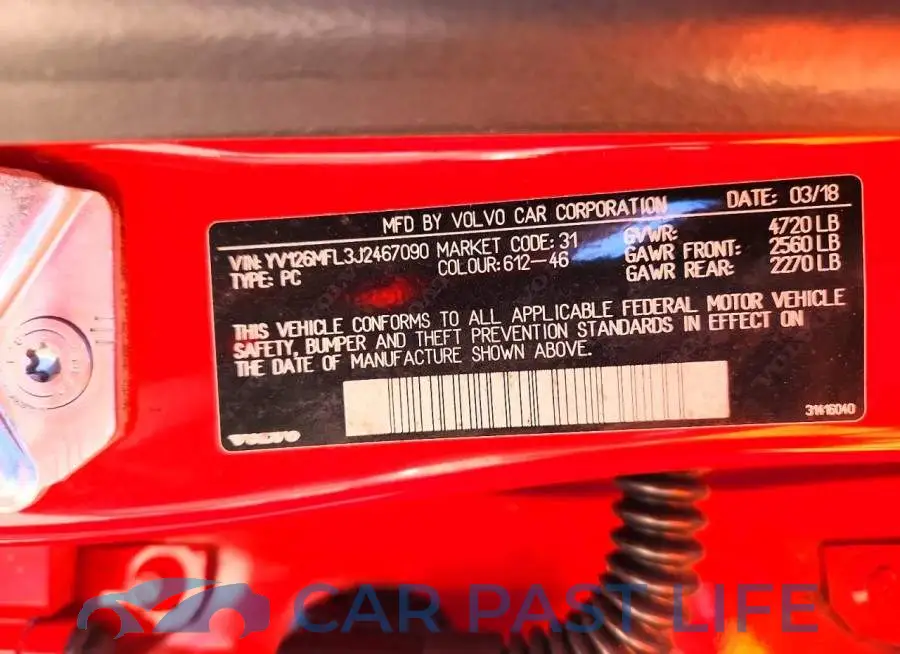 YV126MFL3J2467090# 12