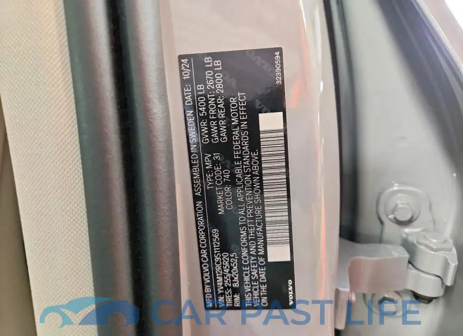 YV4M12RC9S1112569# 13