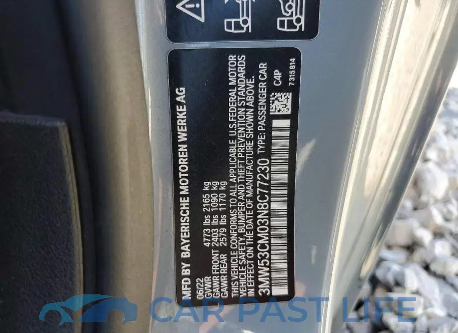 3MW53CM03N8C77230# 13