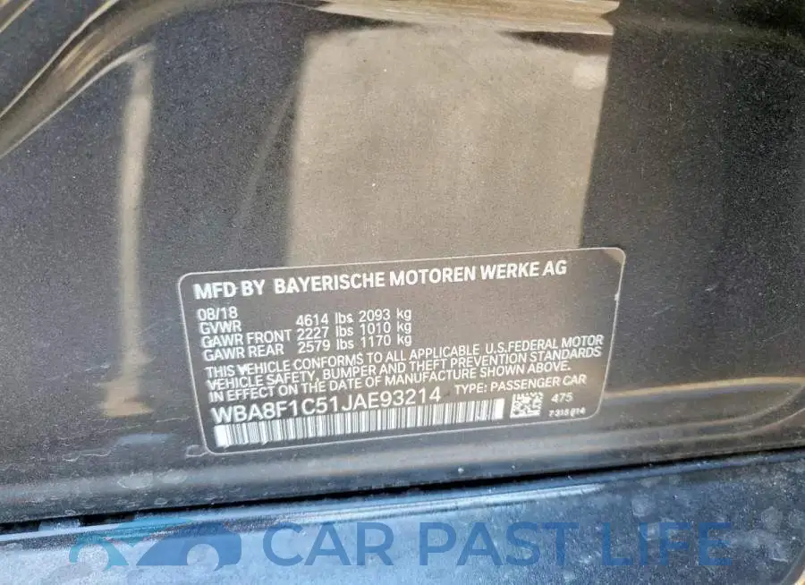WBA8F1C51JAE93214# 12