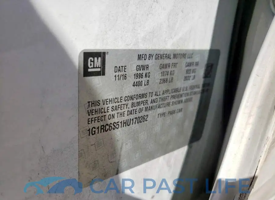 1G1RC6S51HU170262# 13