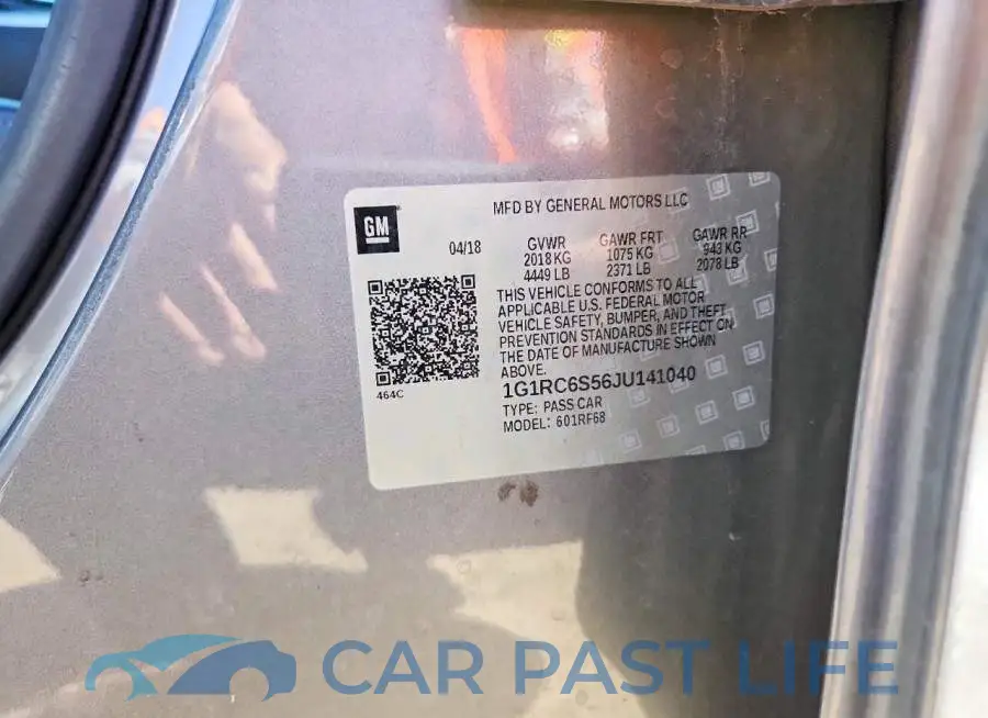 1G1RC6S56JU141040# 12