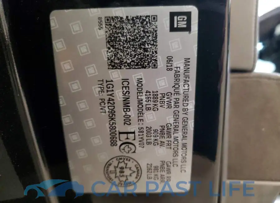 1G1Y42D95K5800688# 13