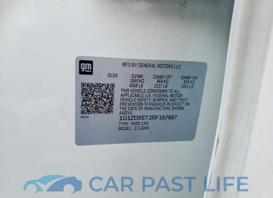 1G1ZD5ST3RF167987# 12