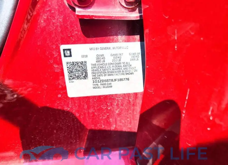 1G1ZD5ST8JF185776# 12