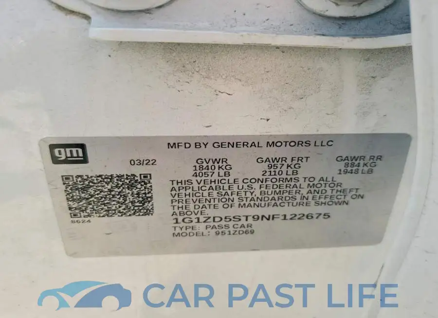 1G1ZD5ST9NF122675# 12