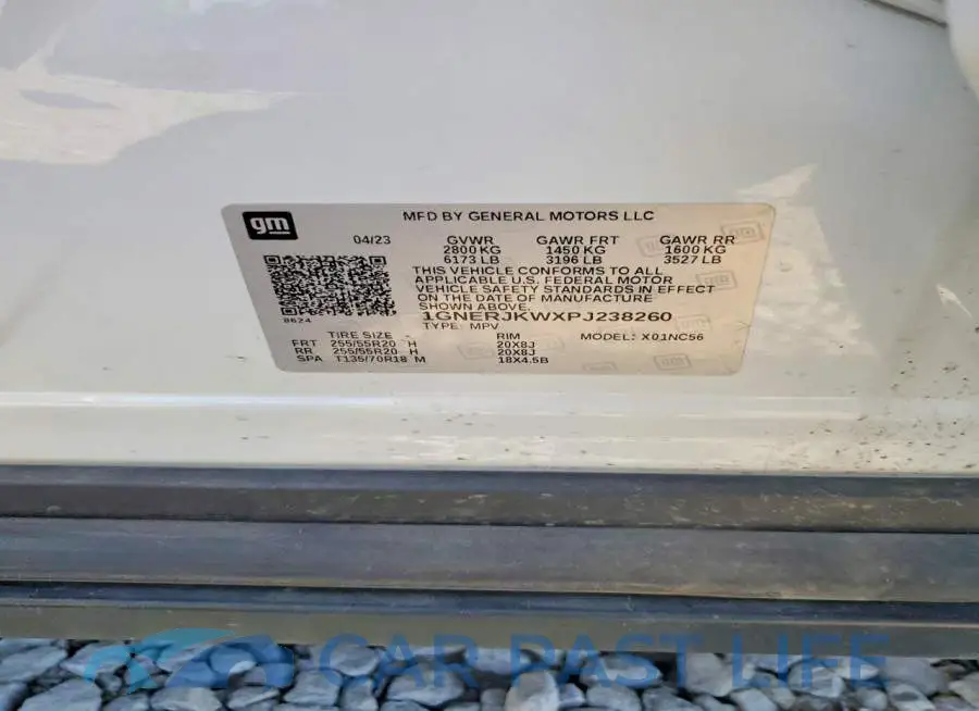 1GNERJKWXPJ238260# 13