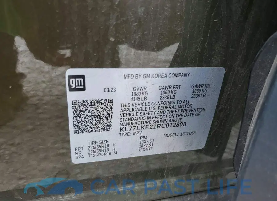 KL77LKE21RC012808# 13
