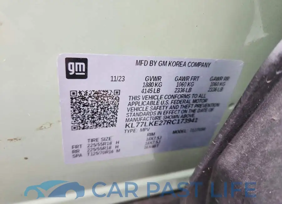 KL77LKE27RC173941# 13