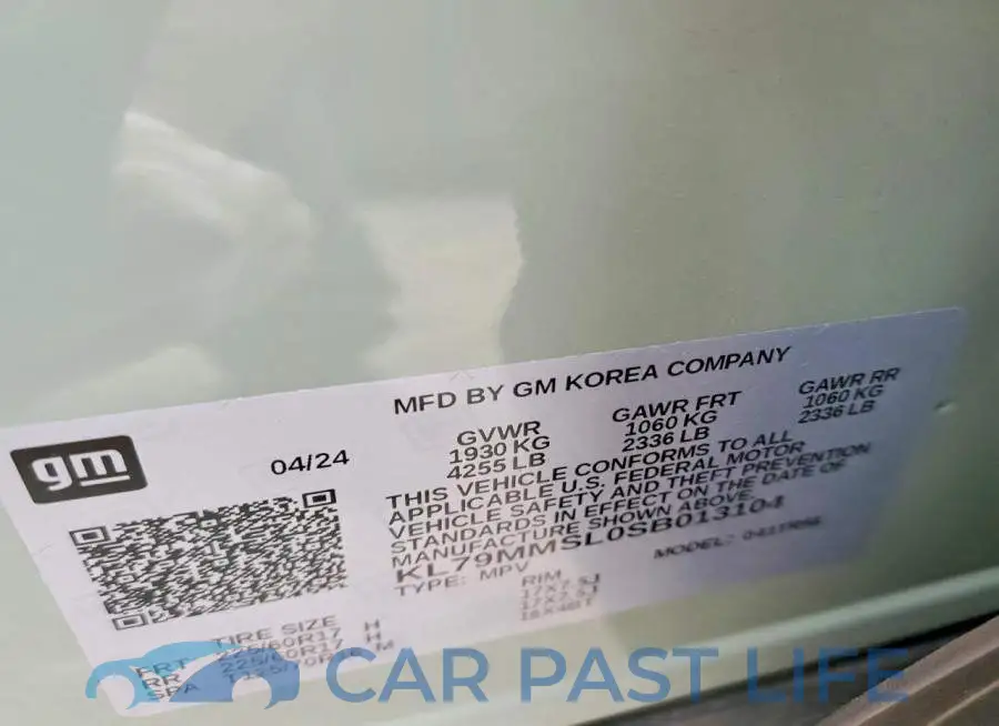 KL79MMSL0SB013104# 13