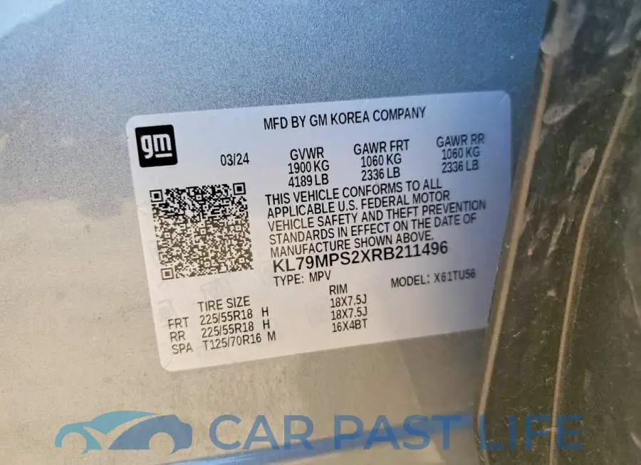 KL79MPS2XRB211496# 13