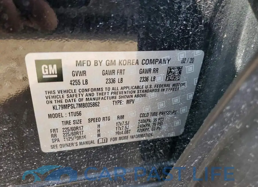 KL79MPSL7MB005862# 12