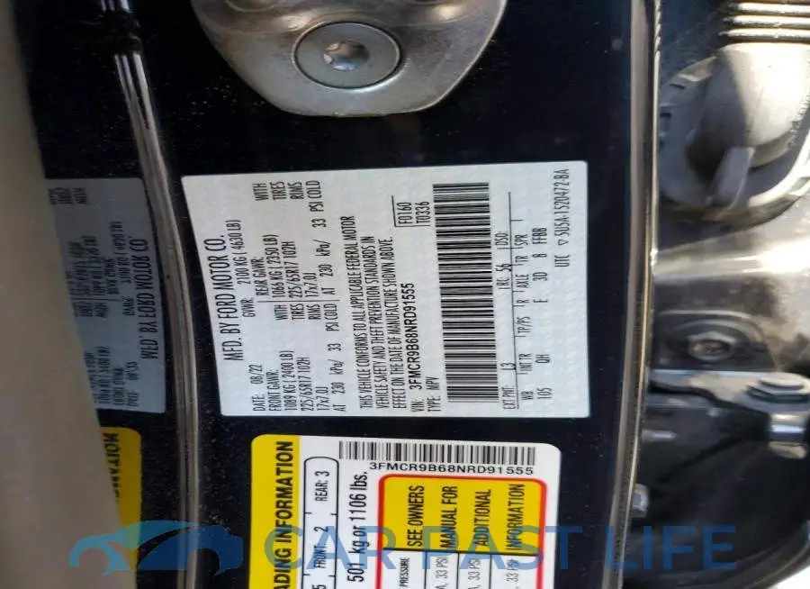 3FMCR9B68NRD91555# 13