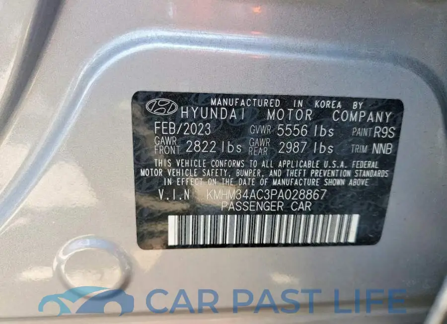 KMHM34AC3PA028867# 13