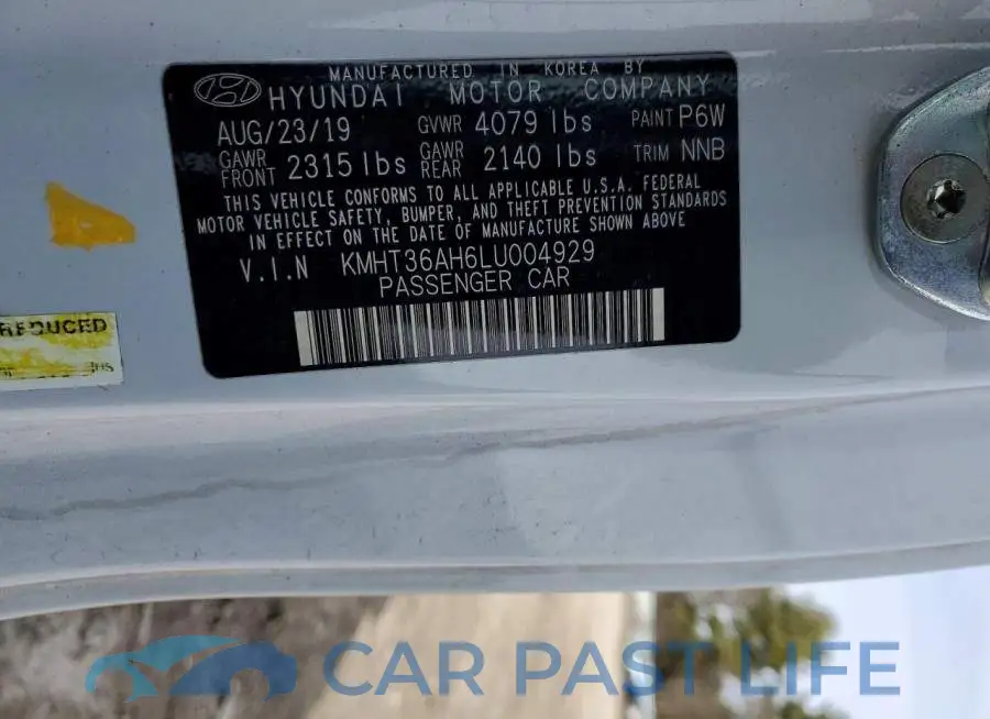 KMHT36AH6LU004929# 12