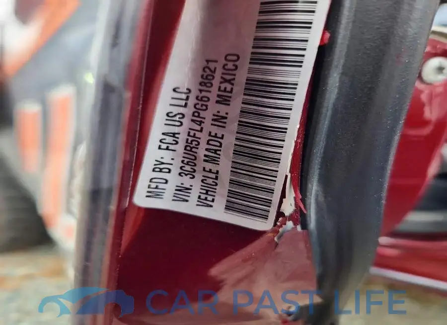 3C6UR5FL4PG618621# 12