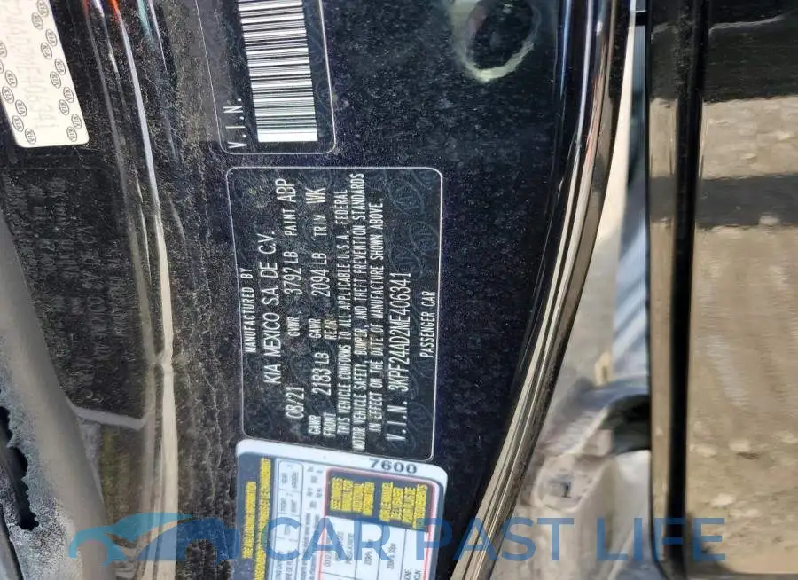 3KPF24AD2ME406341# 13