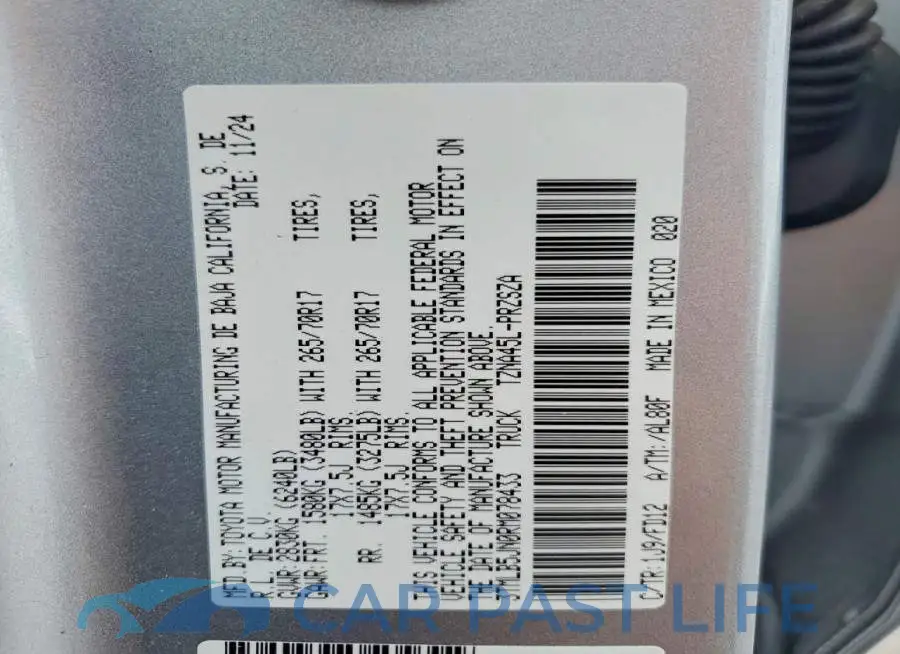3TMLB5JN0RM078433# 13