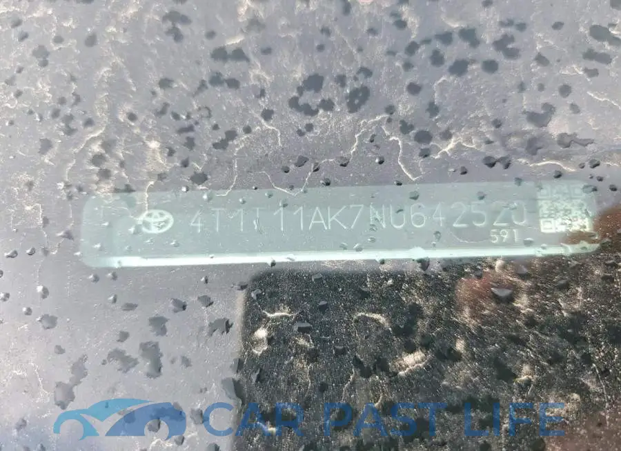 4T1T11AK7NU642520# 12