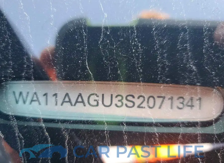 WA11AAGU3S2071341# 12