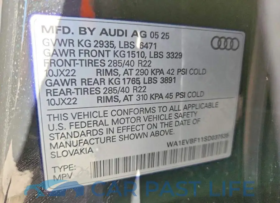 WA1EVBF11SD037535# 14