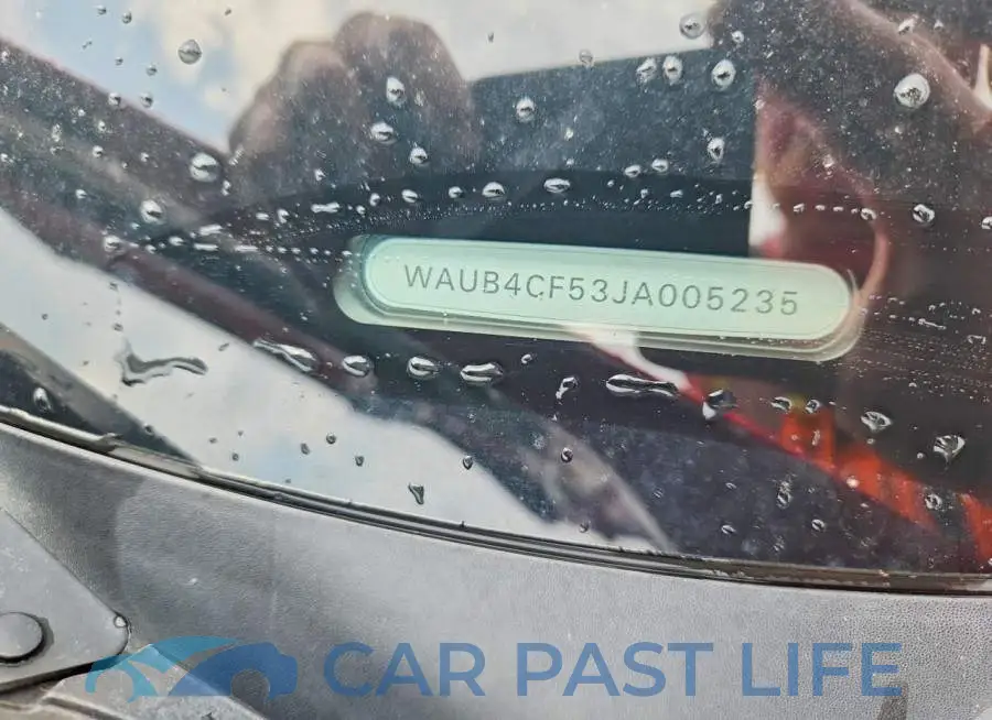 WAUB4CF53JA005235# 12