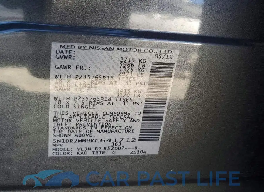 5N1DR2MM9KC641712# 13